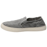 Zapatilla Algodón Orgánico Hombre Kea Gris Oscuro Rockford