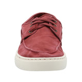 Zapatilla Algodón Orgánico Hombre Napa Rojo Rockford