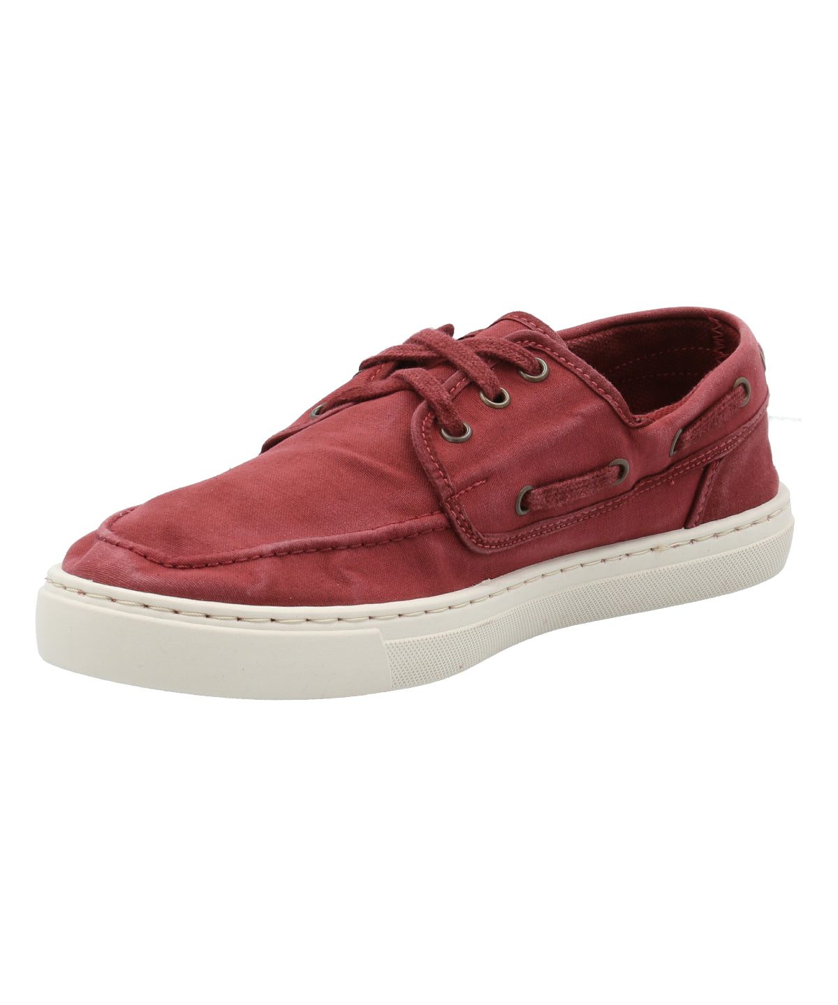 Zapatilla Algodón Orgánico Hombre Napa Rojo Rockford