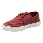 Zapatilla Algodón Orgánico Hombre Napa Rojo Rockford