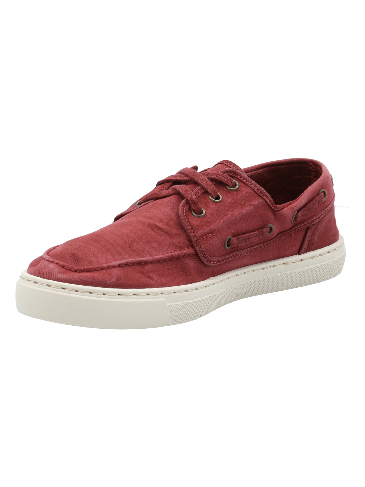 Zapatilla Algodón Orgánico Hombre Napa Rojo Rockford