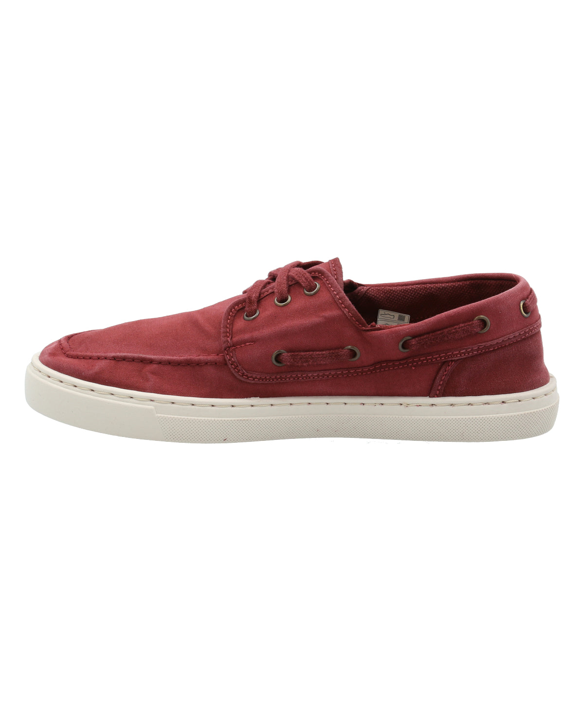 Zapatilla Algodón Orgánico Hombre Napa Rojo Rockford