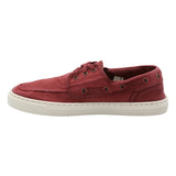 Zapatilla Algodón Orgánico Hombre Napa Rojo Rockford