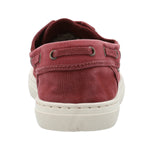 Zapatilla Algodón Orgánico Hombre Napa Rojo Rockford