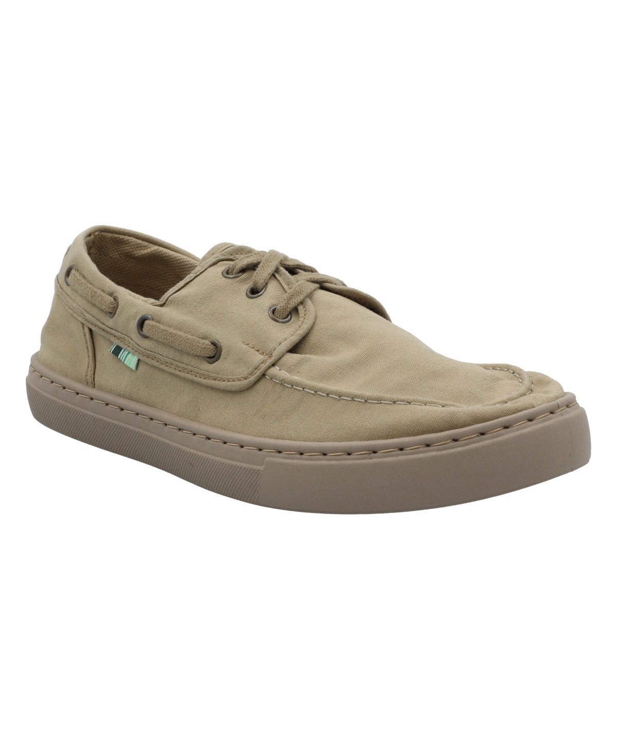 Zapatilla Algodón Orgánico Hombre Napa Café Rockford