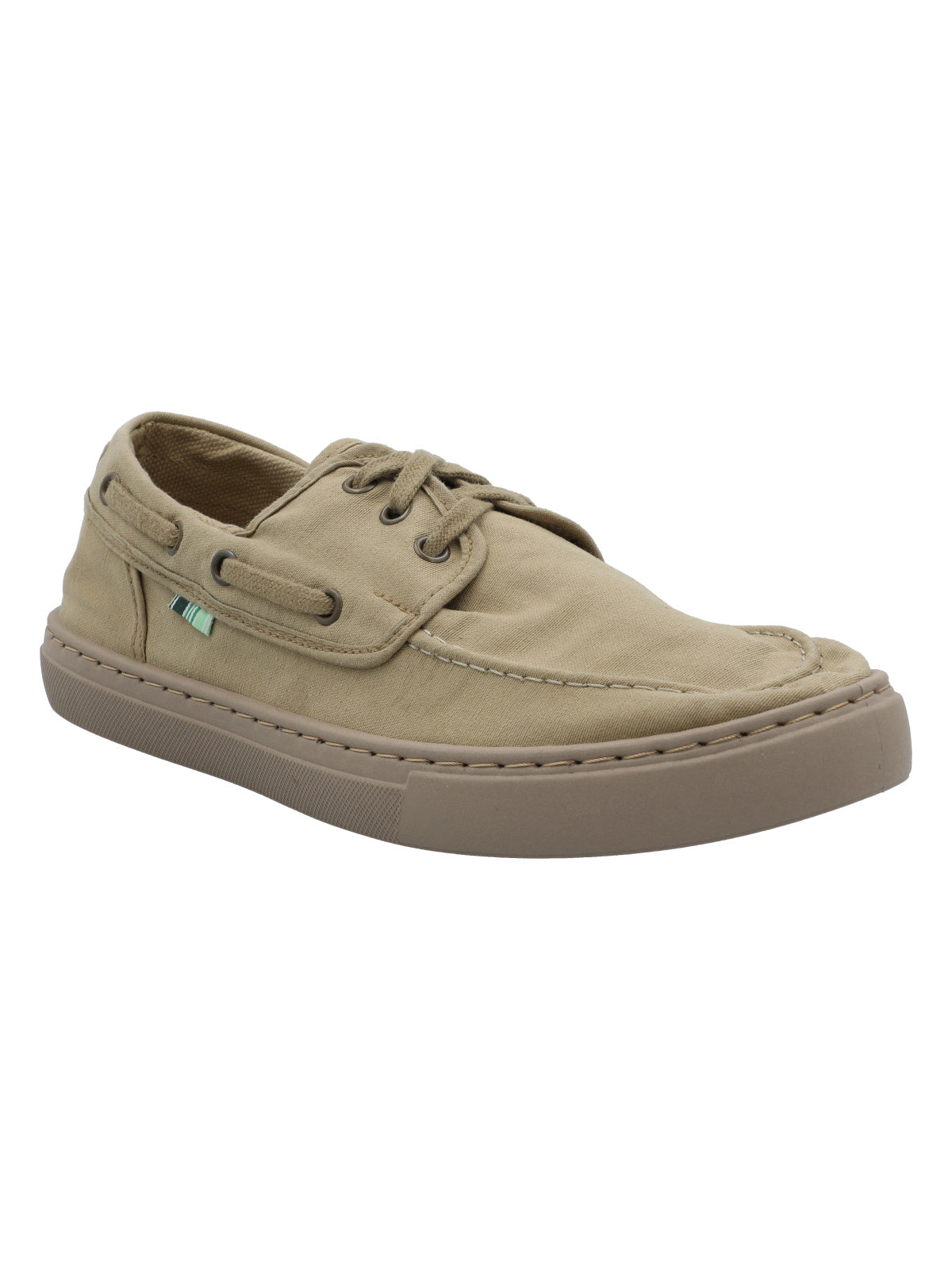 Zapatilla Algodón Orgánico Hombre Napa Café Rockford