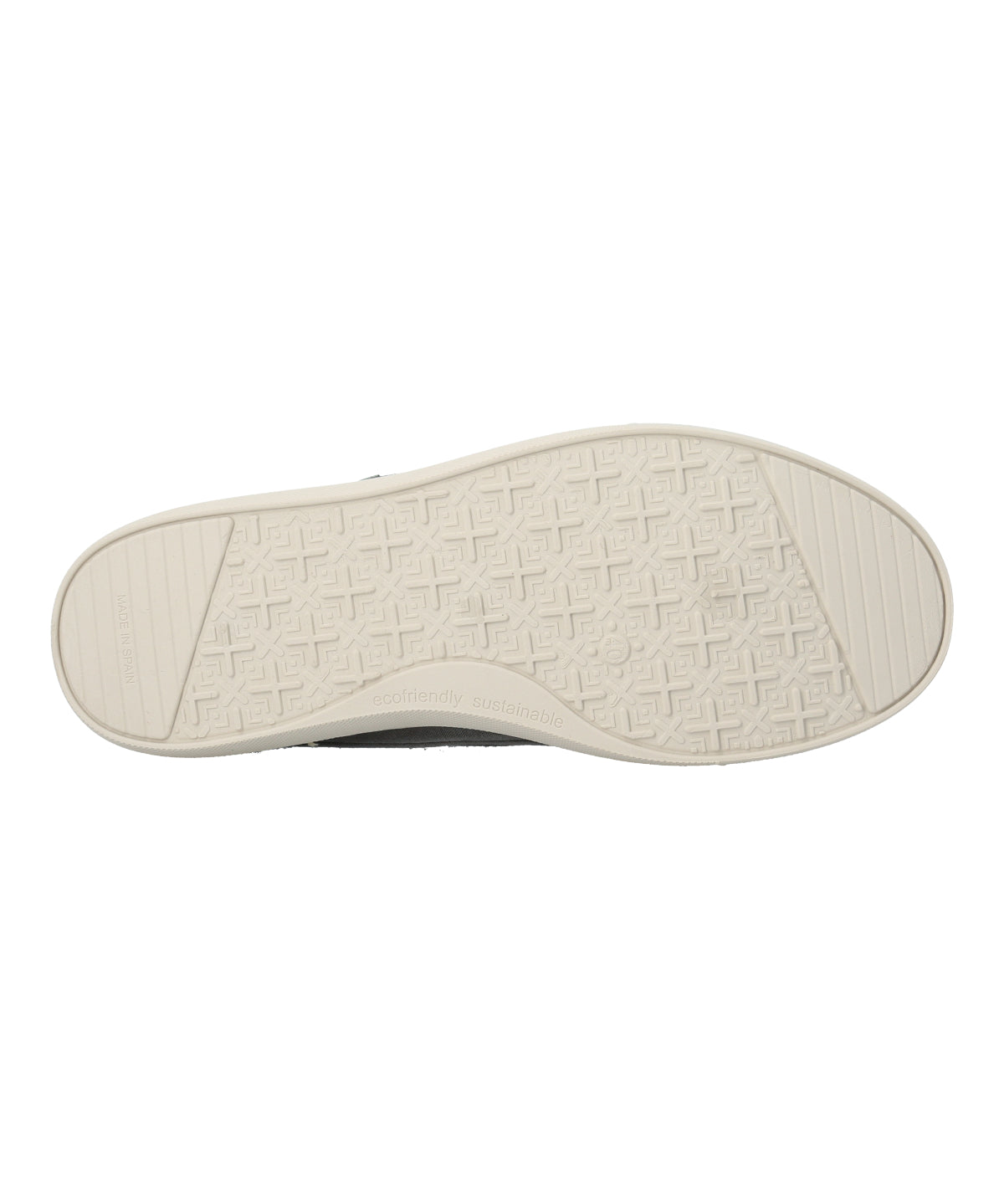 Zapatilla Algodón Orgánico Hombre Napa Gris Rockford