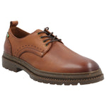 Zapato Cuero Hombre Alkun Café Rockford
