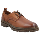 Zapato Cuero Hombre Alkun Café Rockford