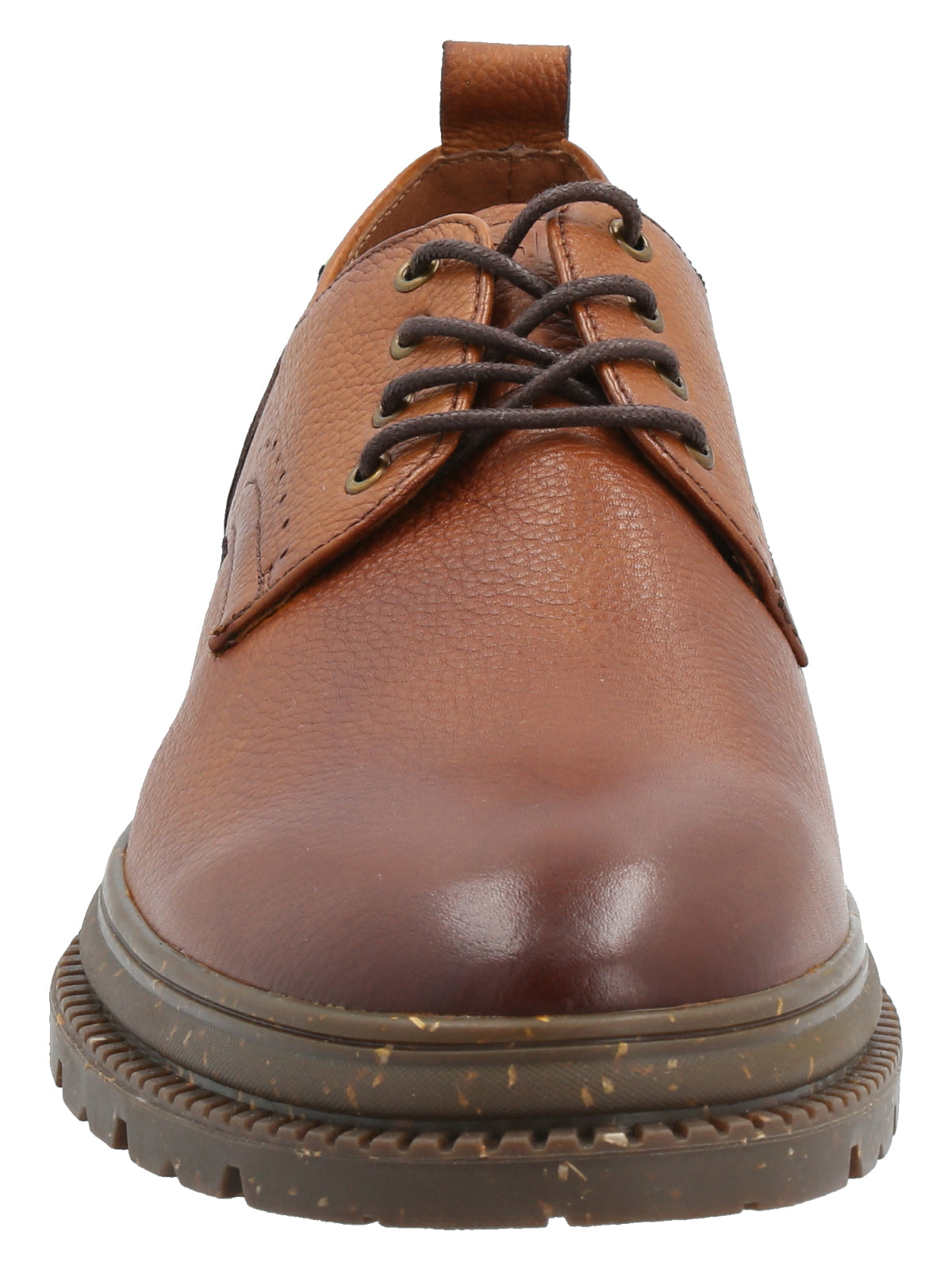 Zapato Cuero Hombre Alkun Café Rockford