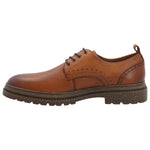 Zapato Cuero Hombre Alkun Café Rockford