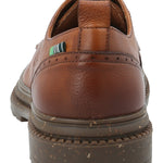 Zapato Cuero Hombre Alkun Café Rockford