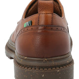 Zapato Cuero Hombre Alkun Café Rockford
