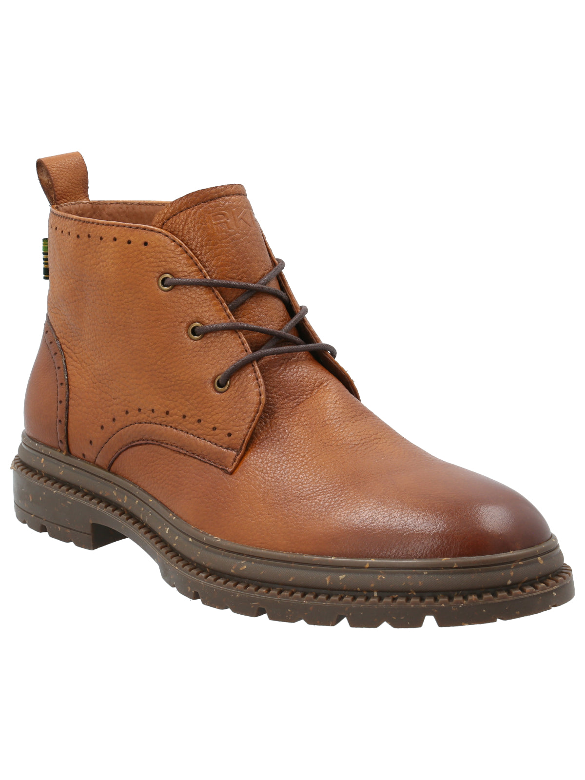 Botín Cuero Hombre Altron Café Rockford