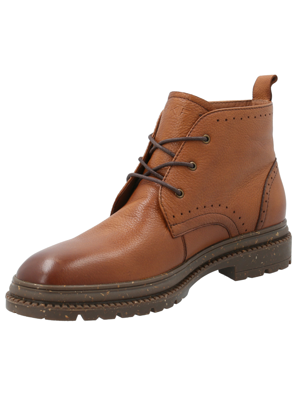 Botín Cuero Hombre Altron Café Rockford