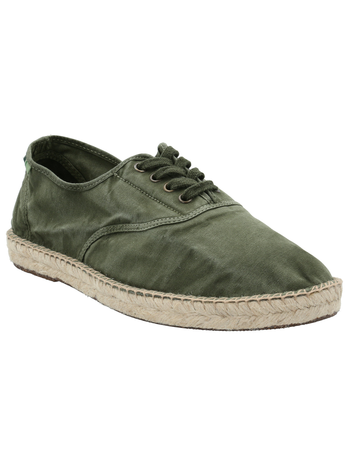 Alpargata Algodón Orgánico Hombre Koel Verde Rockford