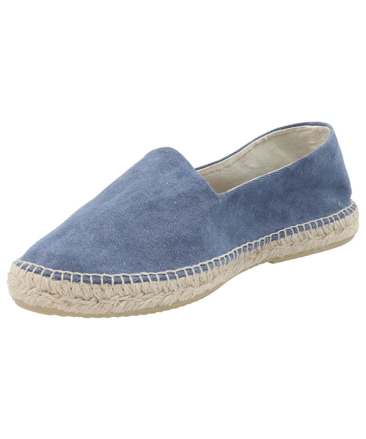 Alpargata Algodón Orgánico Hombre Luchan Azul Rockford