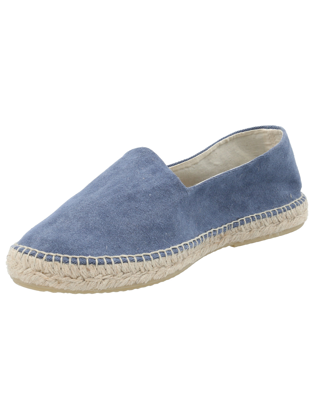 Alpargata Algodón Orgánico Hombre Luchan Azul Rockford