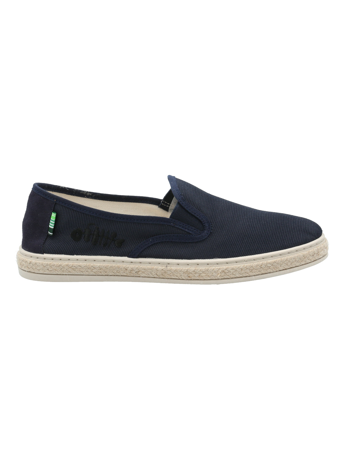 Alpargata Fibras Recicladas Hombre Camaeli Azul Rockford