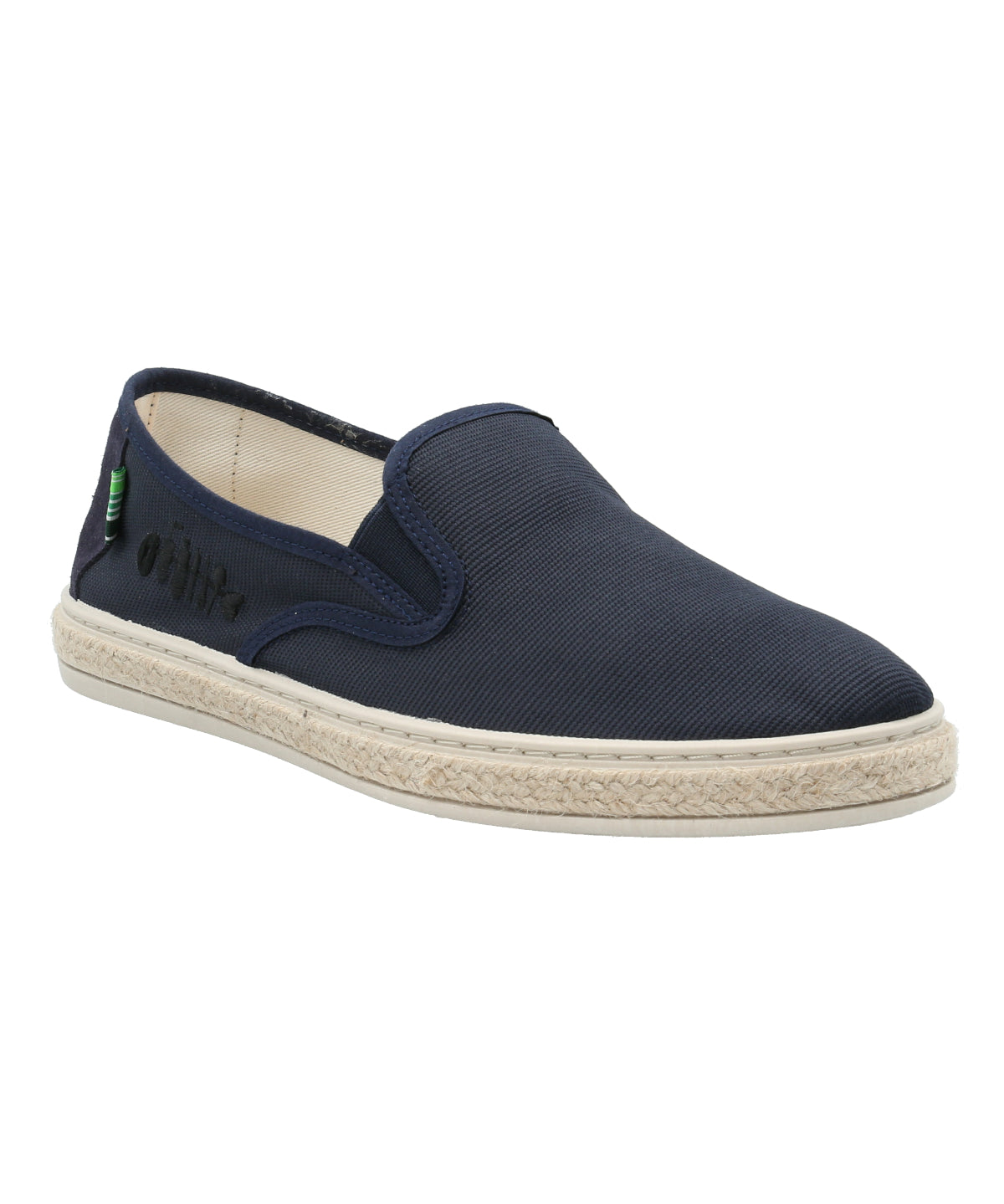 Alpargata Fibras Recicladas Hombre Camaeli Azul Rockford