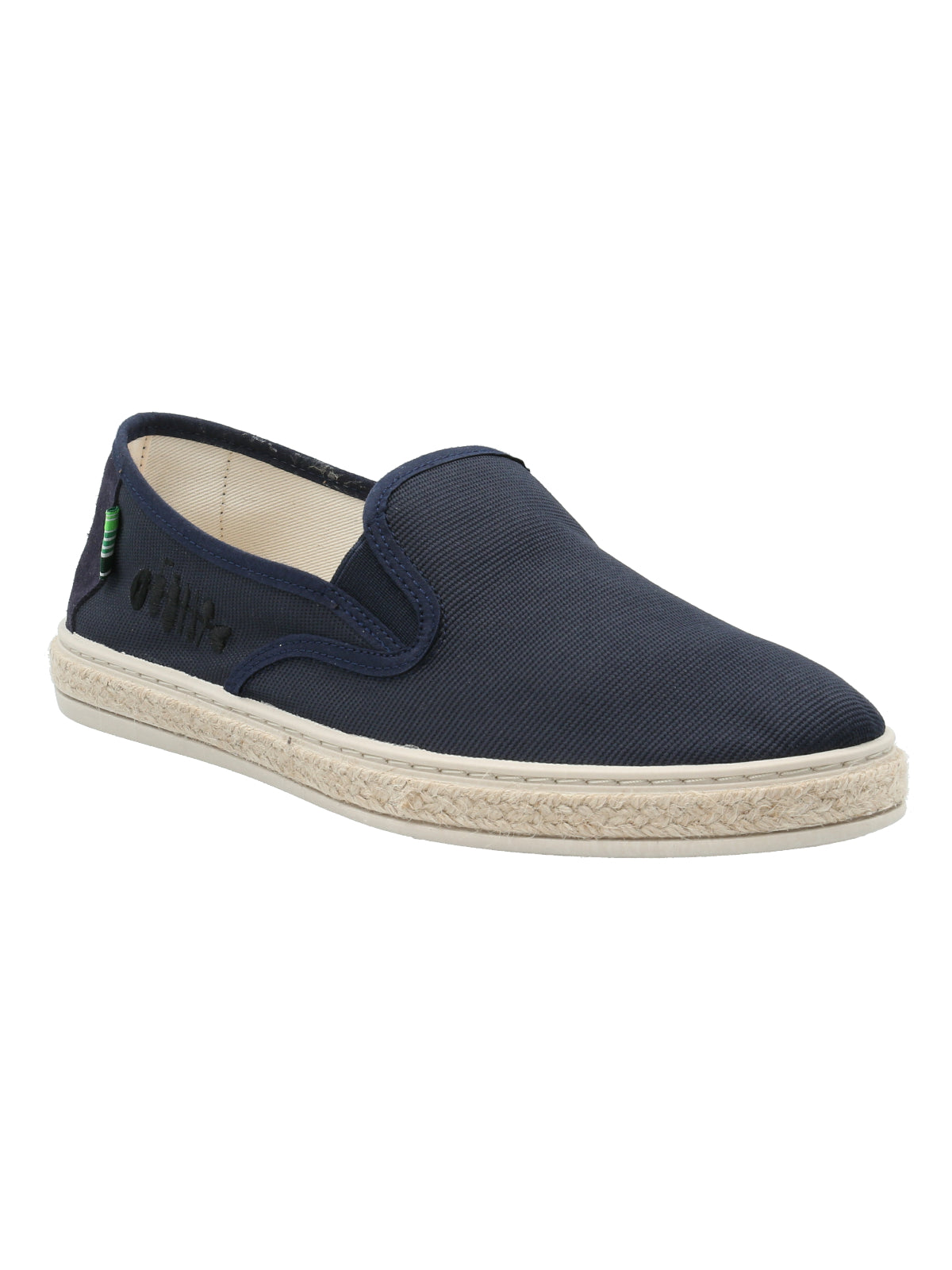Alpargata Fibras Recicladas Hombre Camaeli Azul Rockford