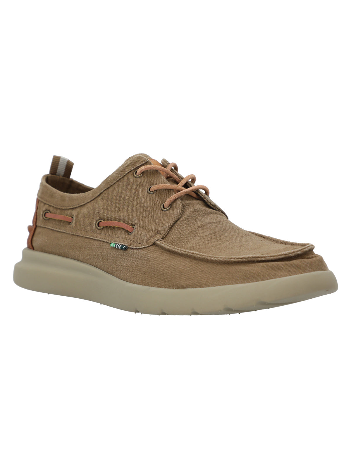 Zapato Algodón Orgánico Hombre Gaston Café Rockford