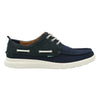 Mocasín Cuero Hombre Gaston Azul Rockford