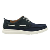 Mocasín Cuero Hombre Gaston Azul Rockford