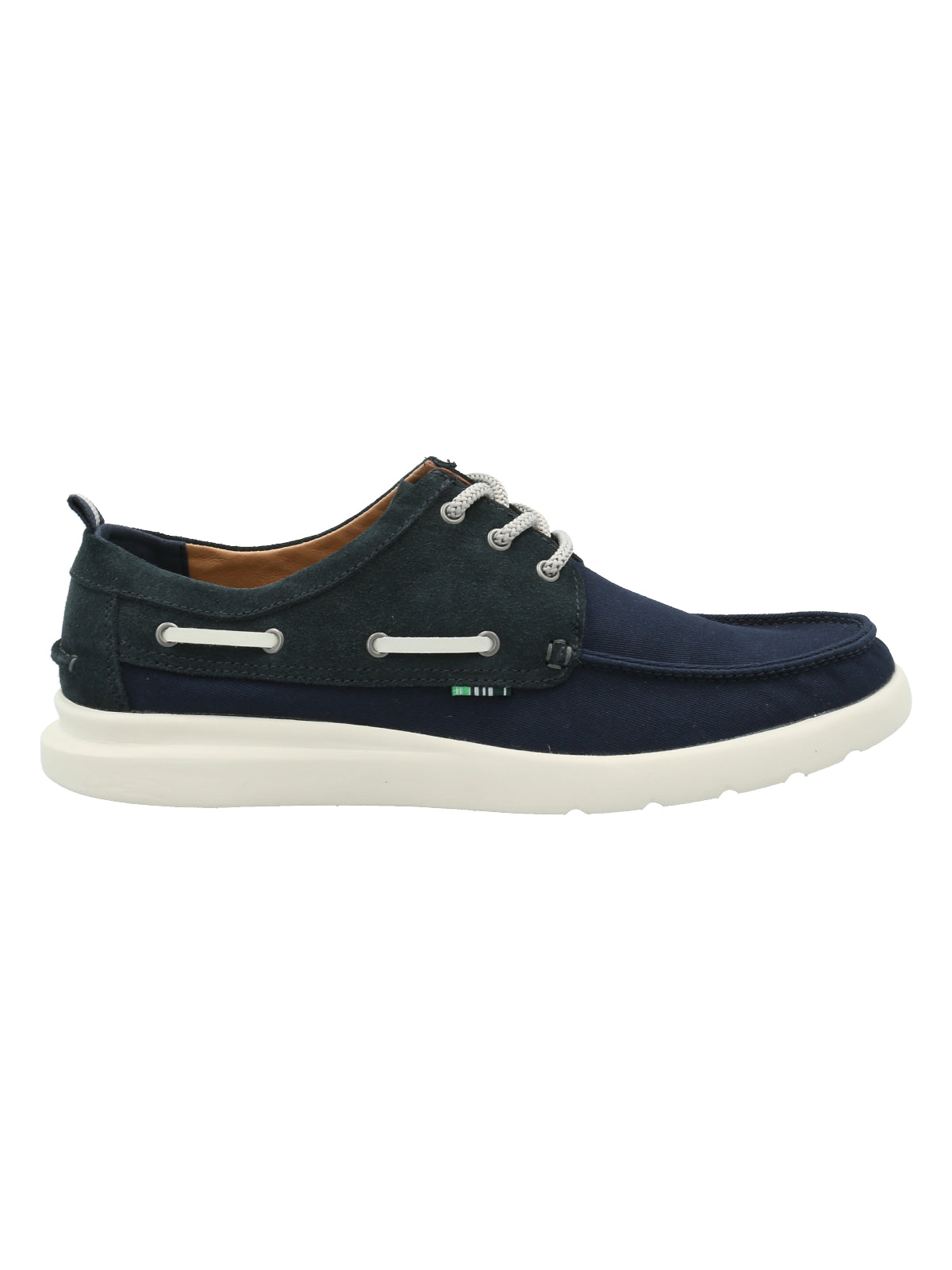 Mocasín Cuero Hombre Gaston Azul Rockford