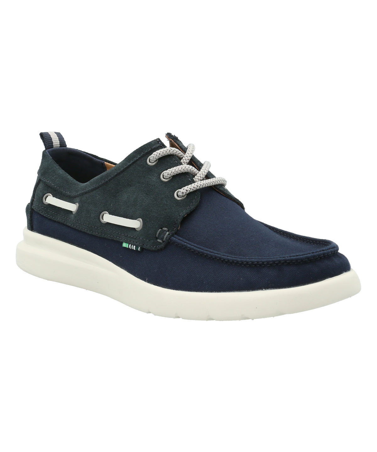 Mocasín Cuero Hombre Gaston Azul Rockford
