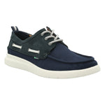 Mocasín Cuero Hombre Gaston Azul Rockford