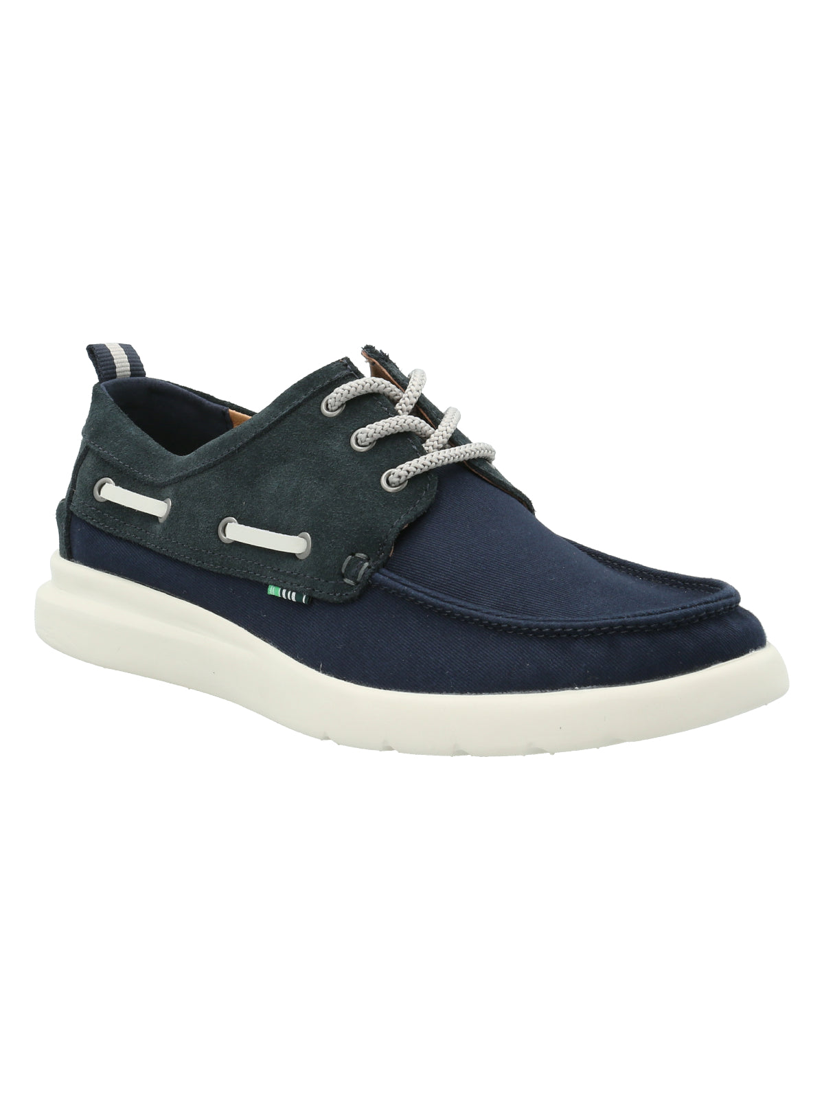 Mocasín Cuero Hombre Gaston Azul Rockford