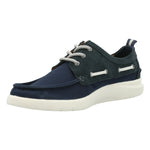 Mocasín Cuero Hombre Gaston Azul Rockford