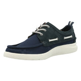 Mocasín Cuero Hombre Gaston Azul Rockford
