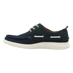 Mocasín Cuero Hombre Gaston Azul Rockford