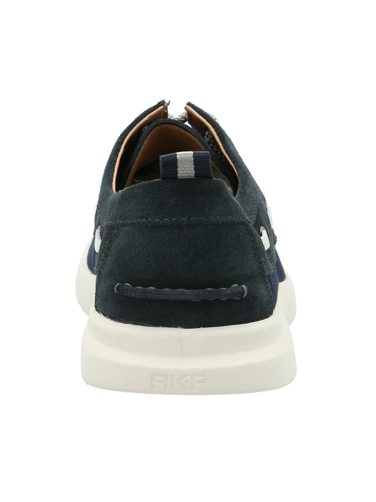 Mocasín Cuero Hombre Gaston Azul Rockford