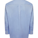 Camisa Libre De Arrugas Hombre Wor Cuello Button-Down Azul Rockford