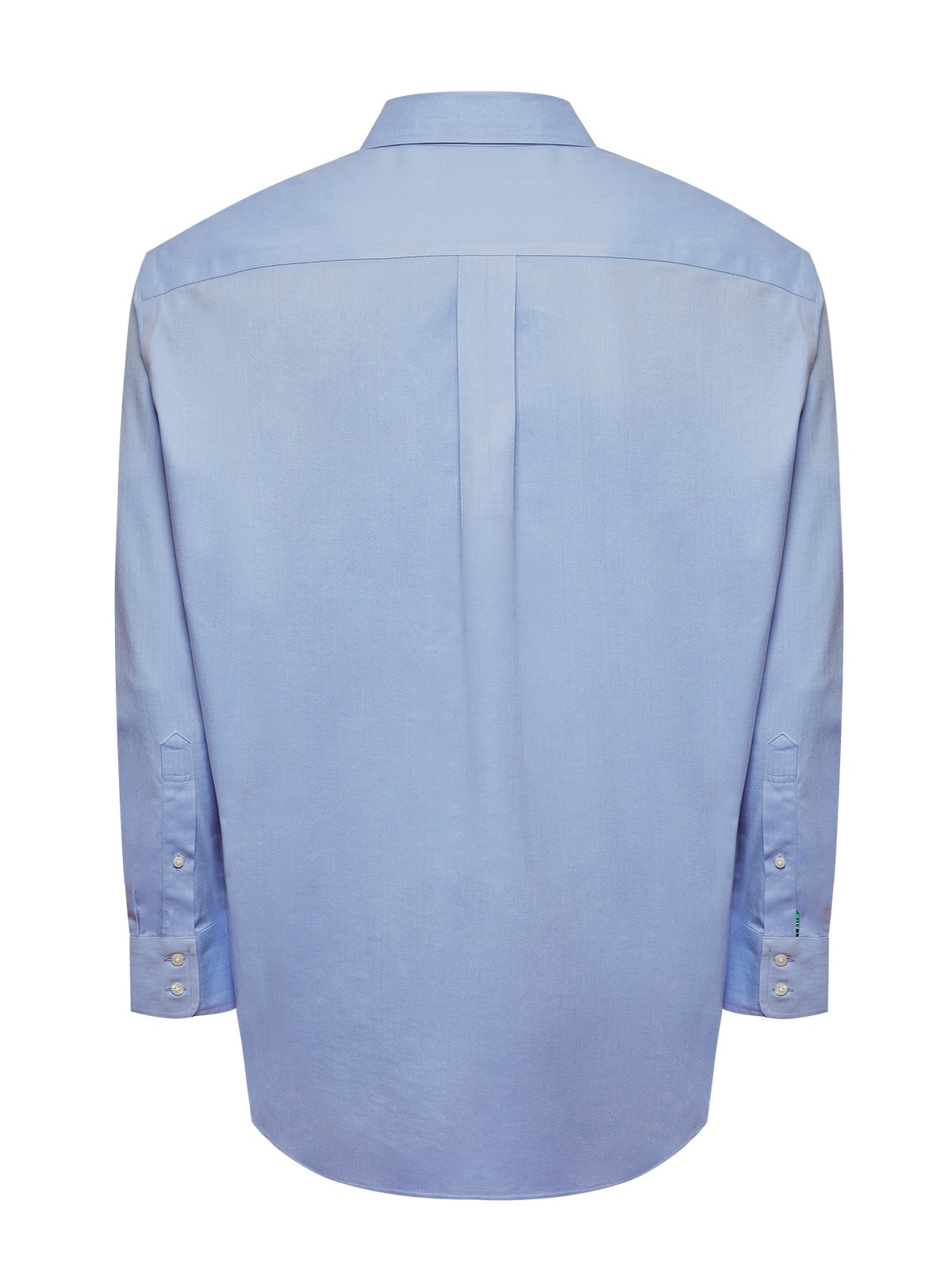 Camisa Libre De Arrugas Hombre Wor Cuello Button-Down Azul Rockford