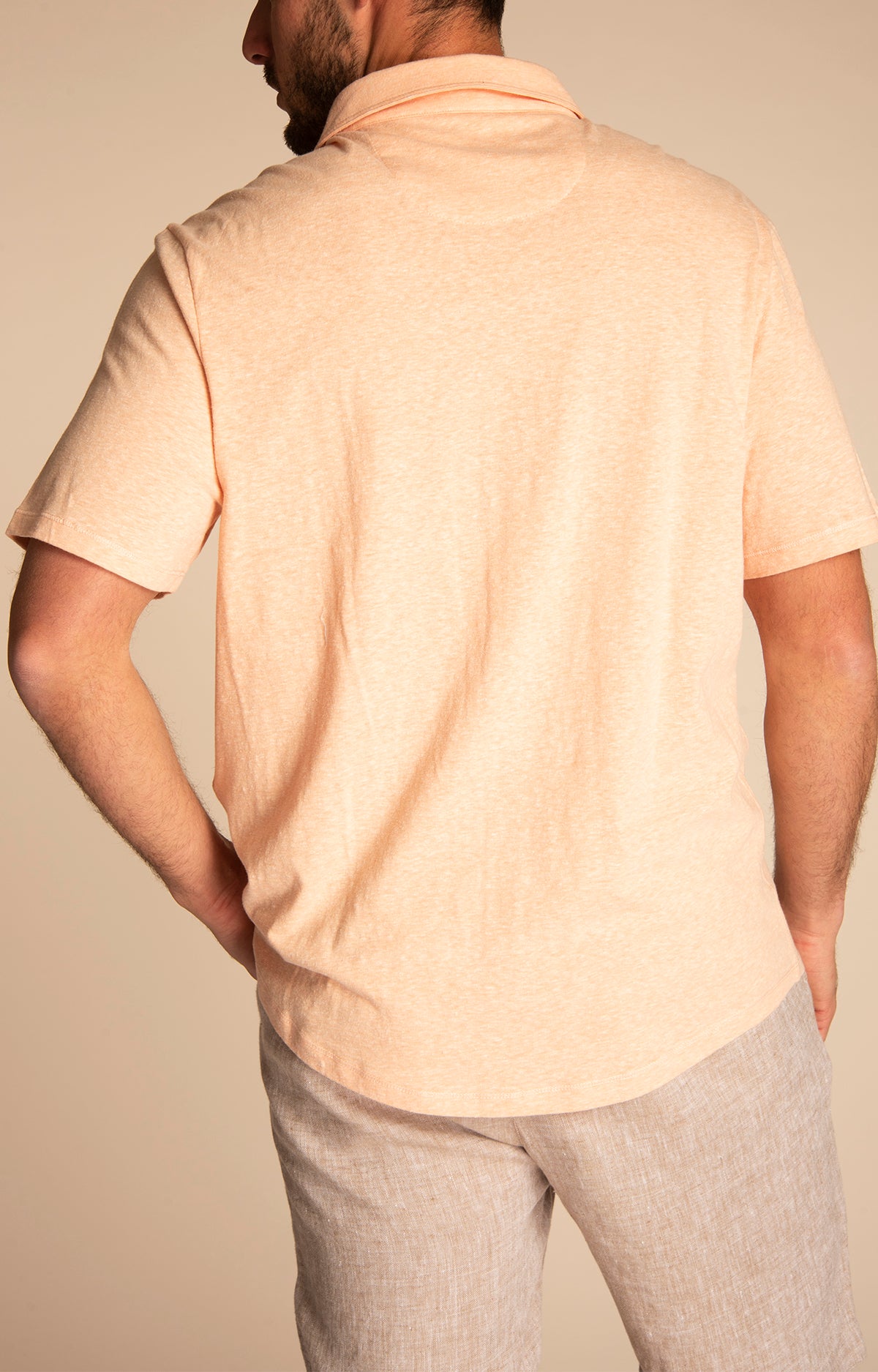 Camisa Hombre Jersey Algodón Orgánico