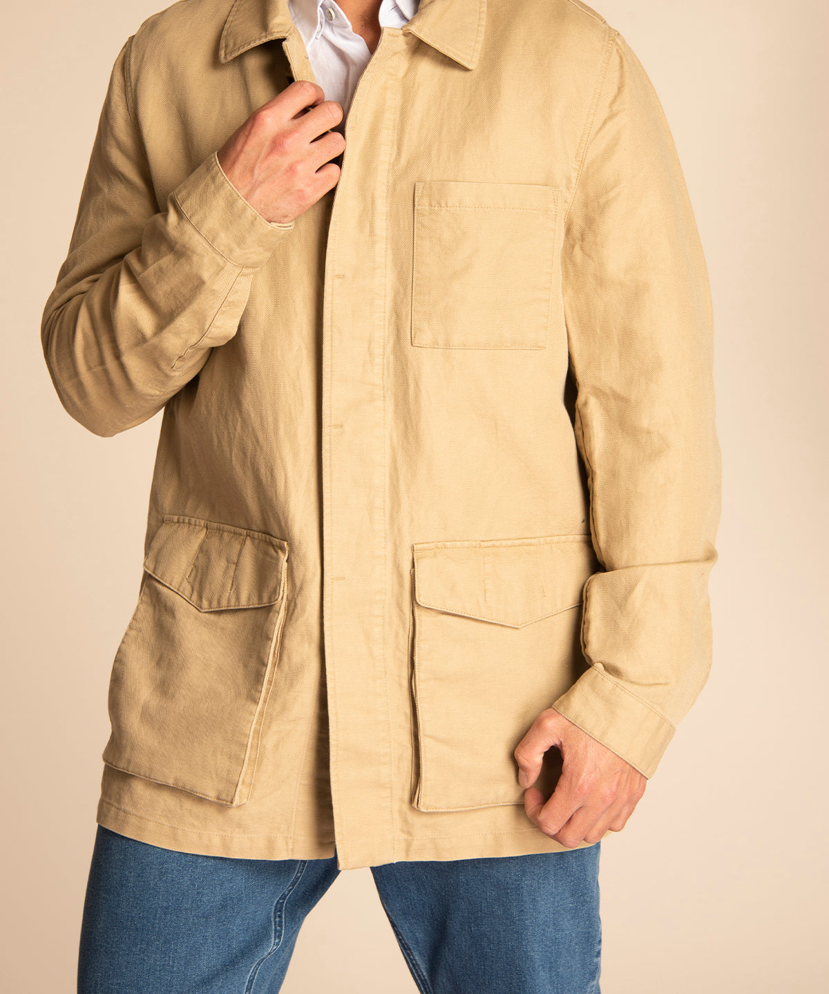 Chaqueta Hombre Malaga Lino Orgánico