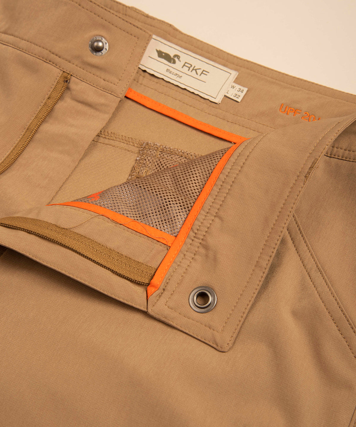 Pantalón Hombre Desmontable Fibras Recicladas
