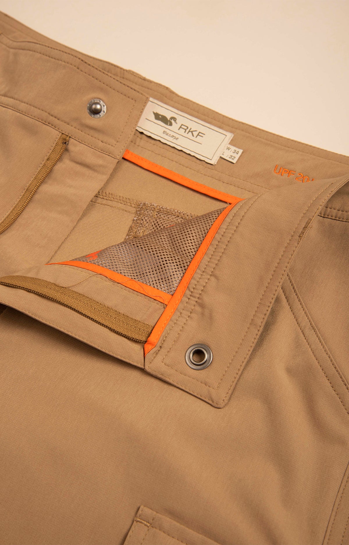 Pantalón Hombre Desmontable Fibras Recicladas