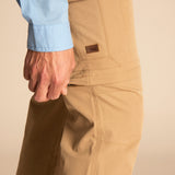 Pantalón Hombre Desmontable Fibras Recicladas