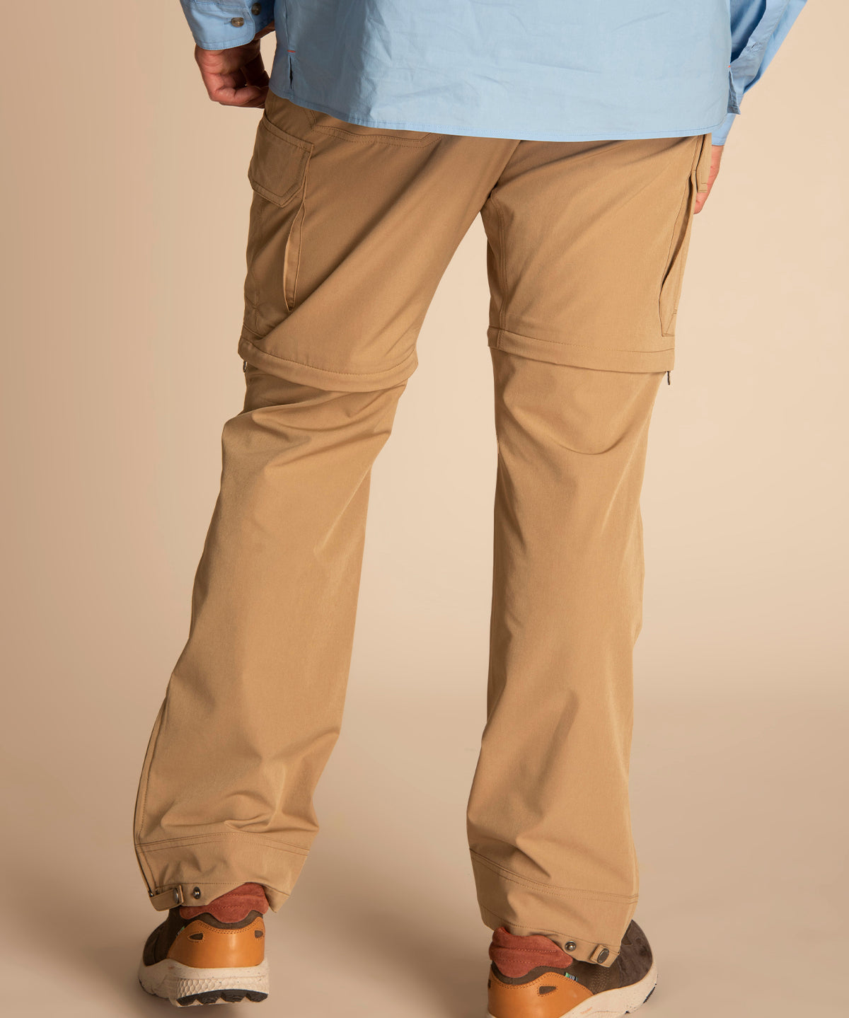 Pantalón Hombre Desmontable Fibras Recicladas