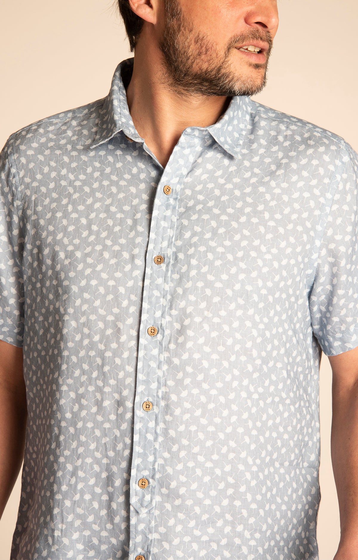 Camisa Hombre Nature Lino Orgánico