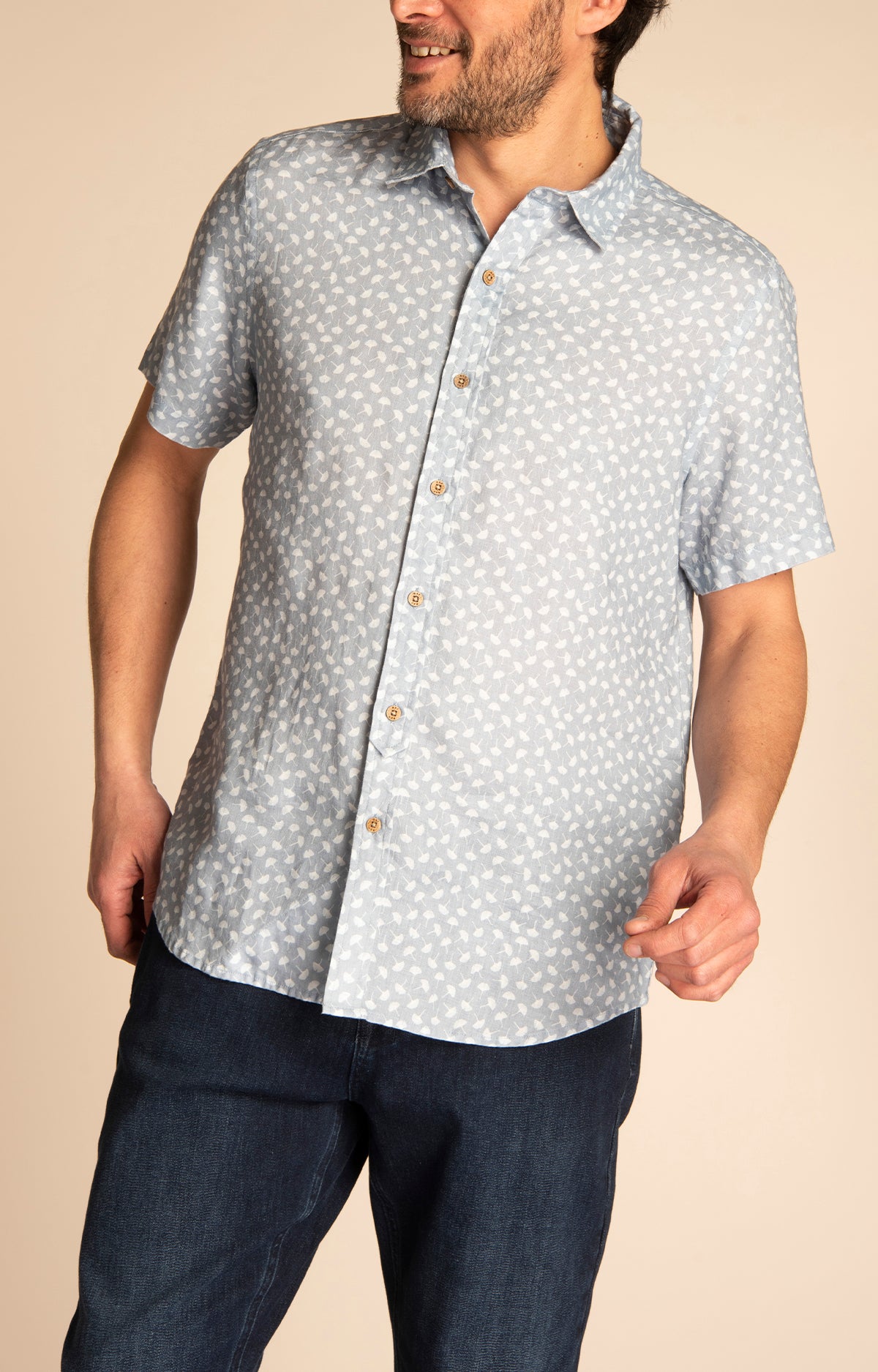 Camisa Hombre Nature Lino Orgánico
