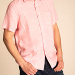Camisa Hombre Stripeshirt Lino Orgánico