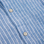 Camisa Hombre Stripeshirt Lino Orgánico