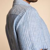 Camisa Hombre Stripeshirt Lino Orgánico