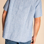 Camisa Hombre Stripeshirt Lino Orgánico